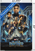 Trends International Marvel Cinematic Universe - Black Panther - Group One Sheet Wall Poster, 22.375" x 34", Premium Poster & Clip Bundle...