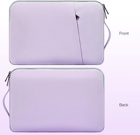 15.6 Inch Laptop Sleeve Case Water-Resistant Computer Bag with Handle for HP Lenovo Dell ASUS Acer Chromebook 15 / HP Envy X360 15.6 / Acer Aspire...