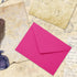 Whaline 50Pcs A7 Invitation Envelopes Set Hot Pink Greeting Card Envelopes V-Flap Envelopes Gift Card Sleeves for Mailing Envelopes Sending Card, ...