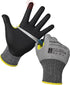 Cut Resistant Gloves, A5 Cut Resistant Work Gloves Men, Working Gloves For Men And Women, Work Gloves Men Heavy Duty, Kevlar Gloves, Yellow reinfo...