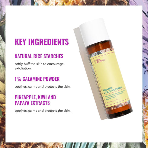 Good Molecules Pineapple Exfoliating Powder - Gentle, Exfoliating Facial Scrub with Enzymes, Anti-Aging and Alcohol Free Cleanser - Skincare for F...