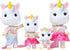 Sunny Days Entertainment Honey Bee Acres Rainbow Ridge Daydreamers Unicorn Family – 4 Miniature Flocked Dolls | Small Fantasy Collectible Figures ...