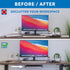 Mount-It! Under Desk Laptop Mount Holder, Laptop Mount for Desk, Small Multimedia Device Mount Underdesk Shelf for Laptop, Mac Mini, MacBook, Keyb...