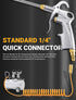 Heavy Duty Air Blow Gun Air Nozzle Blow Gun, Air Blower for Compressor with Bigger Pipe & Extended Nozzle, Pneumatic Air Compressor Accessories To...