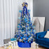 XmasExp 60mm/2.36" Christmas Ball Ornaments Shatterproof Christmas Ornaments Set Decorations for Xmas Tree Balls - 24ct (2.36'', Blue)...