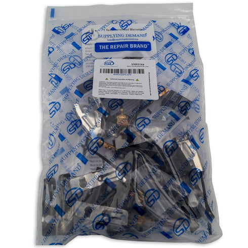 Supplying Demand 330031 5303935058 4 Pack Electric Range Top Burner Receptacle and Wire Replacement Kit...