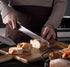 Bread Knife 8 Inch with Sheath - German High Carbon Stainless Steel, Ergonomic Grip Full Tang Wood Handle - Serrated Edge Home Kitchen Knife for B...