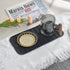 Silicone Dish Drying Mat, Non-Slip Easy Clean Sink Mat Large Heat-resistant Dish Drainer Mat for Kitchen Counter, Sink, Refrigerator or Drawer lin...