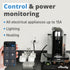 Shelly Plus Plug US | WiFi & Bluetooth Operated Smart Plug with Power Measurement | Home Automation | iOS Android App | Alexa and Google Home Comp...