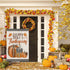 Happy Thanksgiving Fall Garden Flags for Outdoor,12x18 Double Sided,Harvest Buffalo Plaid Pumpkins Yard Flags,Small Thanksgiving Day Garden Decor ...