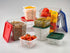 Carlisle FoodService Products Squares Square Food Storage Container with Stackable Design for Catering, Buffets, Restaurants, Plastic, 4 Quarts, W...