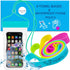 Towel Bands and Waterproof Phone Pouch Kit | Cruise Travel Accessories | Silicone Bands 4 Pack and Phone Case Waterproof | Beach Accessories for V...
