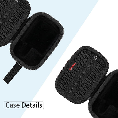 XANAD Black Case for JBL Go3 / Go 3 Eco Portable Wireless Bluetooth Speaker - Travel Protective Carrying Storage Case...