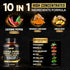 Extract 10:1 Cayenne Pepper Supplement with Turmeric Curcumin Root, Ginger Root, Ceylon Cinnamon Bark & More - Immune System, Joint Health & Diges...