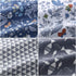 30 Pieces 10 x 10 Inches Fabric Printed Bundle Squares Floral Fabric Patchwork Sewing Quilting Bundles Assorted Pattern Fabric for DIY Scrapbook C...