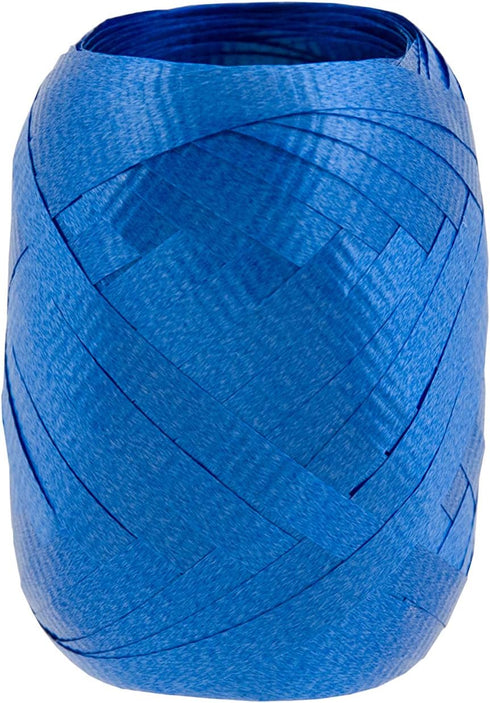 Berwick Offray Splendorette 3/16'' Wide Crimped Curling Ribbon, Royal Blue, 5.5' Long...