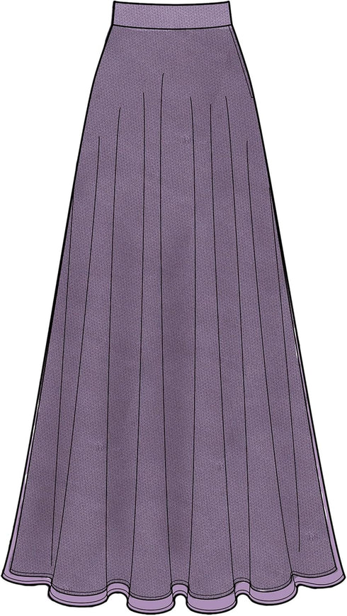 New Look Misses' Circle Skirt Sewing Pattern Packet, Design Code S9441, Sizes 8-10-12-14-16-18-20, Multicolor...