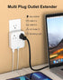 40W USB C Wall Charger Block with Outlet Extender,Multi USB Ports Power Strip,Cruise Travel Essential for Home/Office/Kitchen/Bathroom/School/Busi...