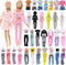 Barwa 8 Sets Doll Clothes Hooded Sports Suit Casual Outfits Tops and Pants Doll Pajamas for 11.5 inch Girls Doll...
