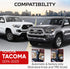 AJT DESIGN Shift Knob Trim Ring for 2016-2023 Tacoma - Black...