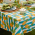 DII Flannel Backed Outdoor Vinyl Collection, Machine Washable, 60 x 120, Pineapple...