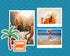 Summer Scrapbook Paper & Stickers Kit - Beach Theme Cardstock & Stickers, 4 Items, 12x12 Inch, Modern Style, Square Shape, Variety Pack...