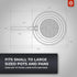 Dishwasher-Safe Splatter Screen Splash Guard for Kitchen Frying Pan Grease - Shields 99% of Stove Top from Bacon, Oil, or Deep Fryer - Easy to Cle...