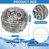 6 Pack Stainless Steel Scrubber, Steel Wool Srubber for Scouring Stubborn Messes from Pots and Pans, Stoves,Broiler Racks,Grills and More...