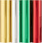Spellbinders 4 Holiday Variety Pack. Glimmer Hot Foil Roll, Multi...