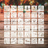 36 Pcs Christmas Stencils Template Large Christmas Snowflake Painting Stencils Reusable Snowman Template for DIY Cards Crafts Drawing on Wood Pape...