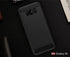 Compatible with Samsung Galaxy S8 Carbon Fiber Soft TPU Brushed Line Basic Phone Back Case Cover (Blue)...