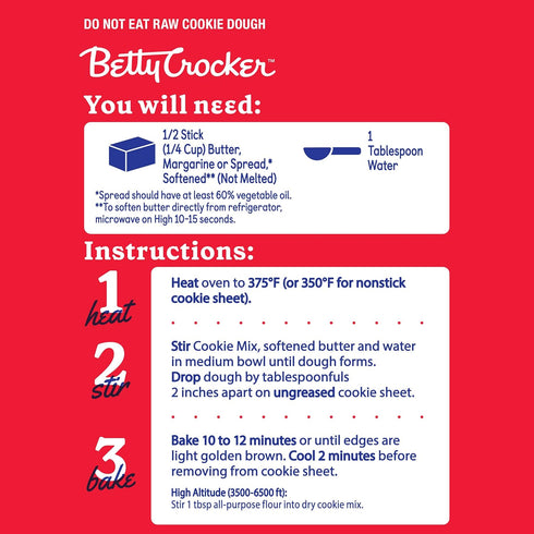 Betty Crocker Sugar Cookie Mix, Makes twelve (12) 2-inch Cookies, 6.25 oz. (Pack of 9)...