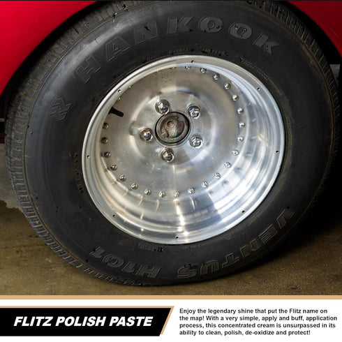 Flitz Multi-Purpose Metal Polish Paste - 5.29oz Tube of USA-Made Metal Scratch Remover - Works on Stainless Steel, Chrome, Aluminum, Plastic, Jewe...