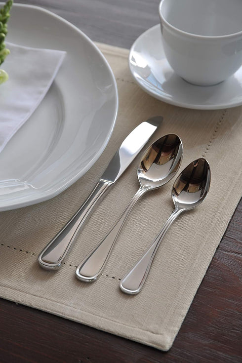 Oneida Foodservice New Rim Teaspoons, 18/10 Stainless Steel, Set of 12...