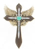 LL Home 12498 Blue Heart Layered Cross Wings...