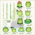114Pcs Frog Stationery and School Supplies Set - Cute Summer Frog Sticky Notes, Paper Clip Bookmarks, Frog Decal Sticker and Pencils, Assorted Min...