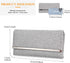 Tanpell Women's Soft Rhinestone Crystal Evening Clutch Bags Bling Purse with Detachable Chain for Prom Party...