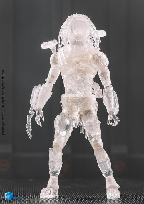 Hiya Toys Exquisite Mini Series 1/18 Scale 5 Inch AVP2 Invisible Wolf Predator Cloack Action Figure...
