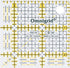 Omnigrid Square Value Pack Quilting Ruler, Clear...