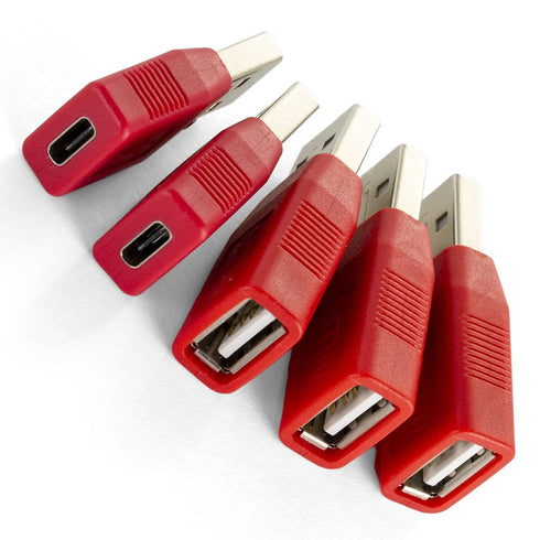 NTW USB Data Blocker/USB Charger/Secure Charging USB Adapter USB Condom for Blocking Data Sync/Protect Against Juice Jacking/Charge Only Adapter -...