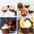 EUSOAR Cupcake Ramekins, 100pcs 3.5 oz Aluminum Foil Muffin Liners, Cupcake Liners, Aluminum Foil Cupcake Baking Cups, Little Foil Cups, Cupcake R...