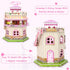 Rooftop Romance 3D Puzzle Dollhouse for Girls - Easy to Assemble 3-D Miniature Doll House Building Kit with LED Light for Kids - Educational Paper...