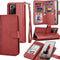 Galaxy Note 20 Ultra Case, Note 20 Ultra 5G Wallet Case, Luxury Cash Credit Card Slots Holder Carrying Flip PU Leather Cover [Detachable Magnetic ...