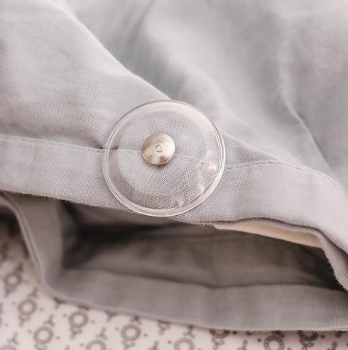 DuvetComforter Strong Magnetic Fasteners with Key (Comforter GripsDuvet Cover ClipsMagnetic Duvet ClipDuvet Donuts (1 Set or 4 - Enough for 1 Bed)...