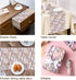 WRAPAHOLIC Scented Kraft Wrapping Paper - Mini Roll - 17 Inch x 16.5 Feet - Lavender Floral Design with Faint Fragrance for Drawer Liners, Home Cl...