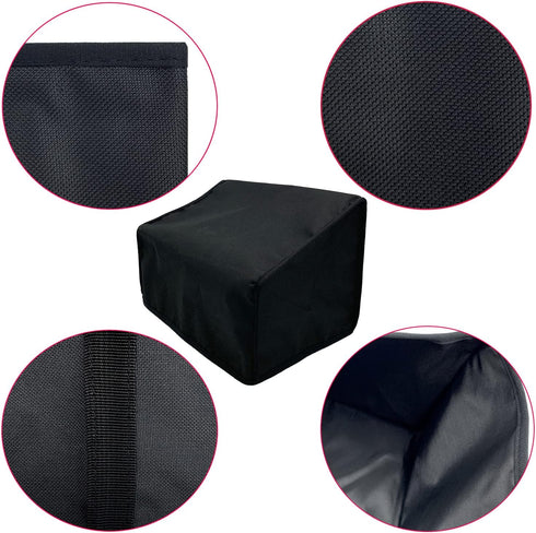 Wanty Black Antistatic Water-Proof Dust-Proof Nylon Fabric Printer Cover Case Protector for Fujitsu ScanSnap iX500 / iX1400 / iX1600 Document Scan...