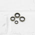 SING F LTD 200Pcs Oil Seal Washer Metal Seal Oil Washers G1/8 M6 M8 M10 M12 M16 M20 M24 Bonded Sealing Washer Assortment Kit for Automotive,Hydrau...