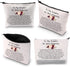 Pregnancy Daughter Makeup Bag with Waterproof Canvas and Zipper Closure...