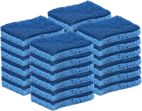 Kitchen Sponges for Washing Dishes, Non-Scratch Cellulose Dish Scrub Sponges, Cleaning Sponges for Household Use, Safe Cleaning Products, Kitchen ...