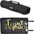 FASITE Tool Roll Organizer - 35 Pockets Roll Up Bag Wrench/Pliers Pouch for Craftwork Handyman Electrician Plumber Mechanic, Black...